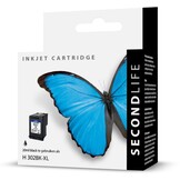 SecondLife HP 302 XL Zwart - Inktcartridge