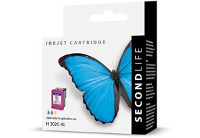 SecondLife HP 302 XL Color - Inktcartridge
