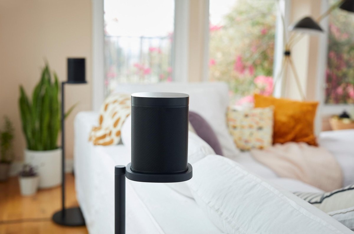 Sonos Standaard voor One, One SL en PLAY:1 Zwart (Set) - Speaker stands
