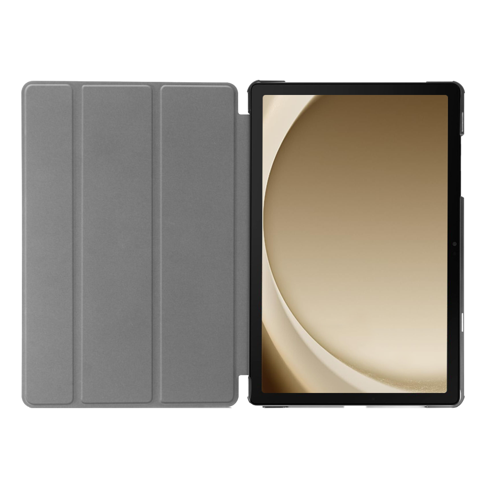 Just in Case Smart Tri Fold Zwart Samsung Galaxy Tab A9+ - Beschermhoes