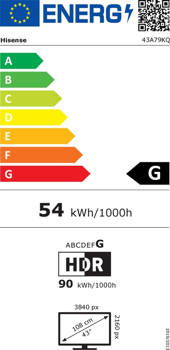 Hisense 43A79KQ - QLED TV
