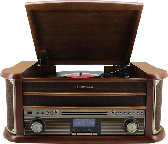 Soundmaster NR545DAB - Platenspeler