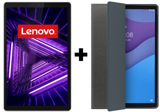 Lenovo Tab M10 HD 32GB (2de generatie) + Sleeve - Tablet