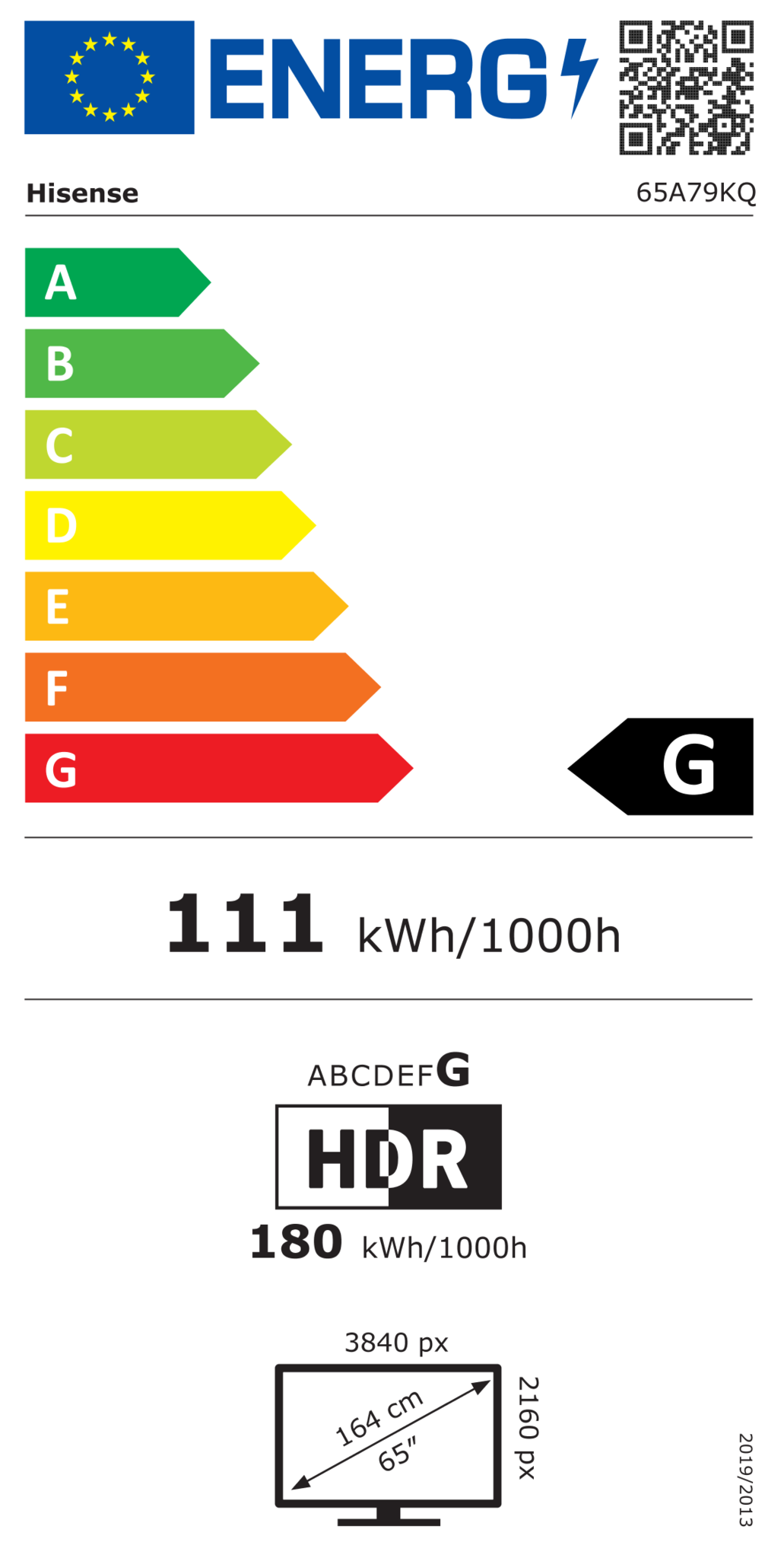 Hisense 65A79KQ - QLED TV