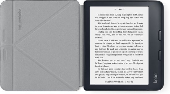 Kobo Libra 2 SleepCover Paars - Beschermhoes