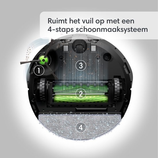 iRobot Roomba Combo j5+ - Robotstofzuiger