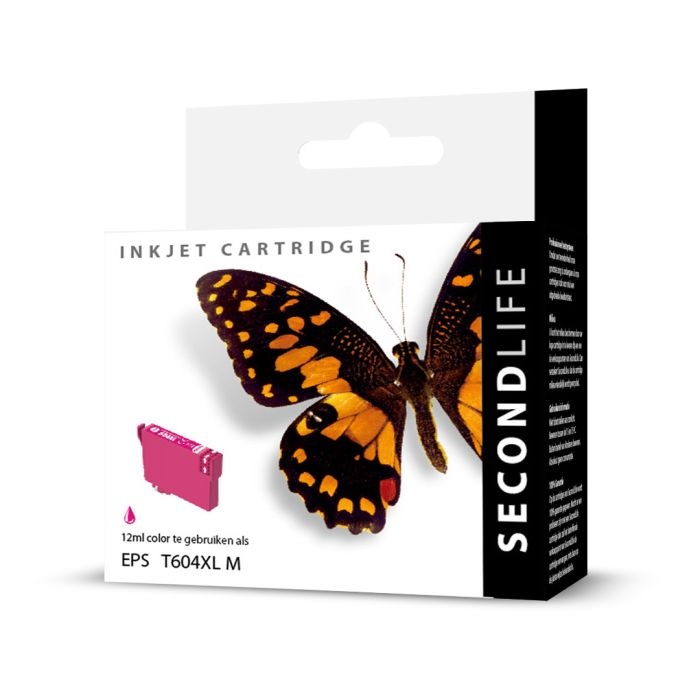 SecondLife Epson T604 XL Magenta - Inktcartridge