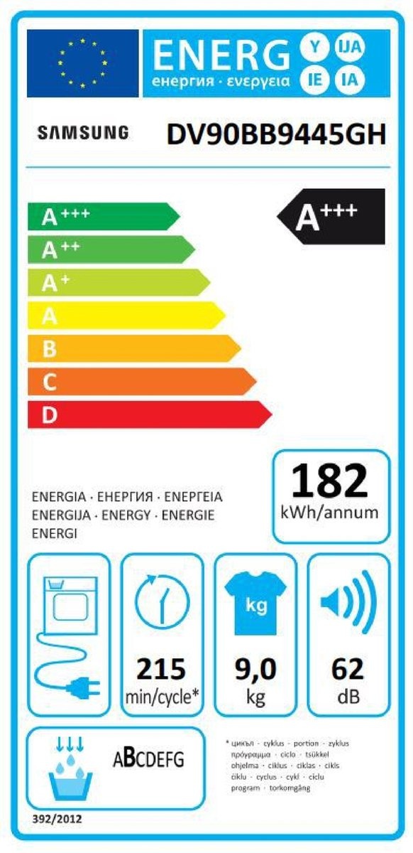 Samsung DV90BB9445GHS2 - Warmtepompdroger