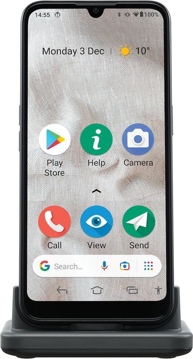 Doro 8100 4G 32GB Grijs Senioren - Mobiele telefoon