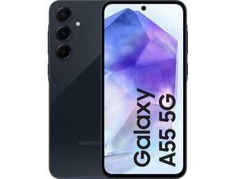 Samsung Galaxy A55 Enterprise Edition 128GB Donkerblauw - Mobiele telefoon