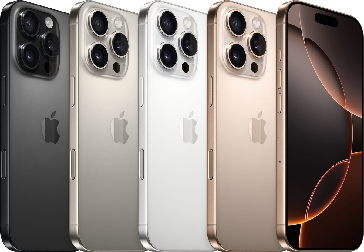 Apple iPhone 16 Pro Max 1TB White Titanium - Mobiele telefoon
