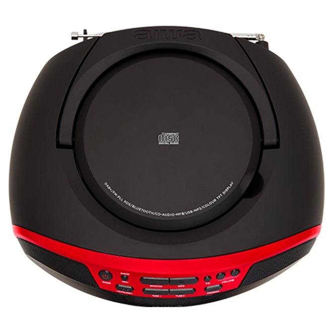 Aiwa BBTU-500DAB Rood - Radio