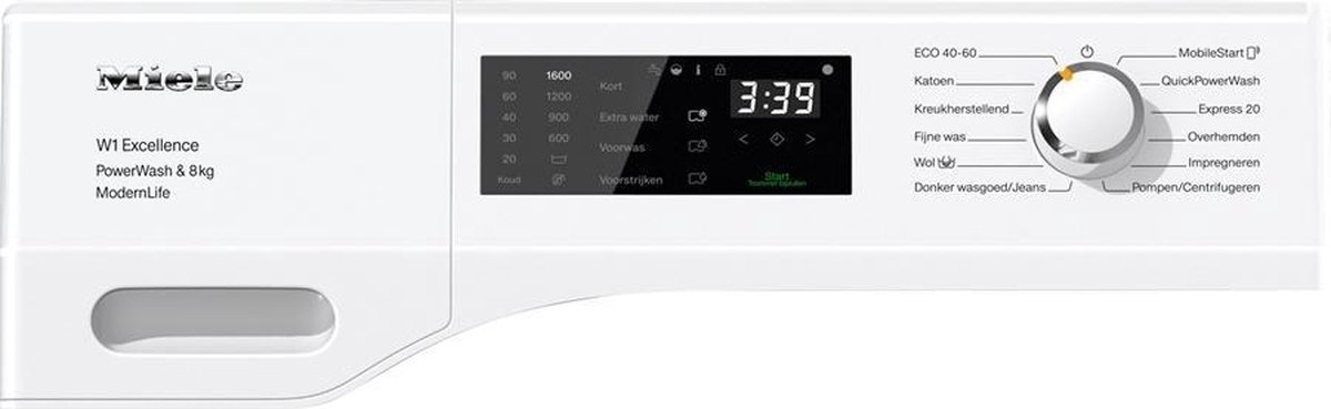 Miele WEF 375 WPS PowerWash - Wasmachine
