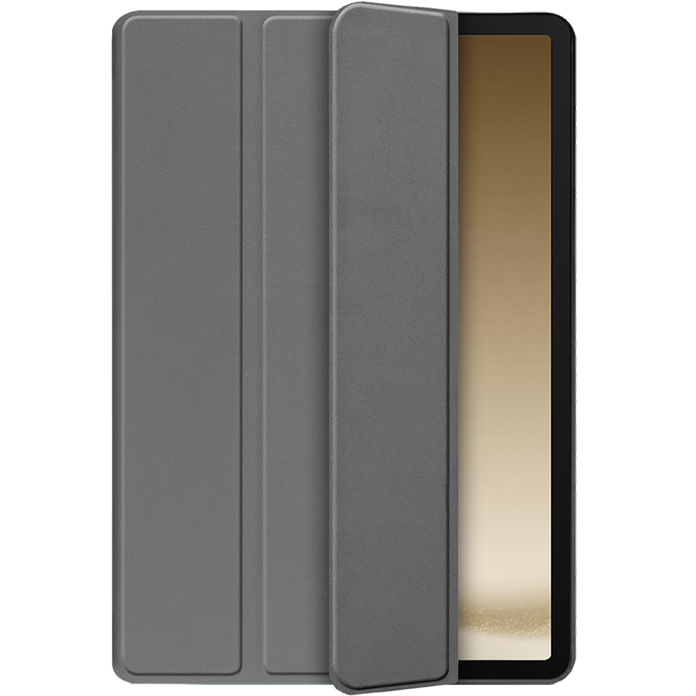 Just in Case Samsung Galaxy Tab A9+ TriFold Smart Book Case Grijs - Beschermhoes