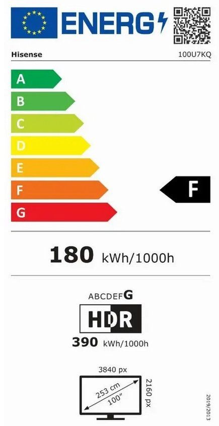 Hisense 100U7KQ - QLED TV