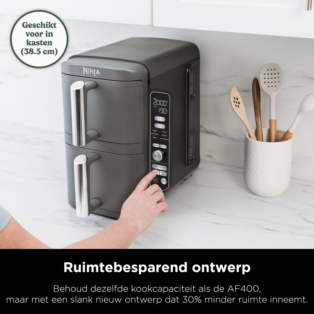 Ninja Double Stack XL 2-Drawer SL400EU - Hetelucht friteuse