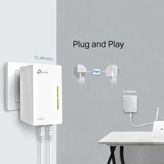 TP-Link AV 500 (TL-WPA4220T) - Powerline adapter