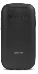 Doro 2404 Zwart - Senioren telefoon