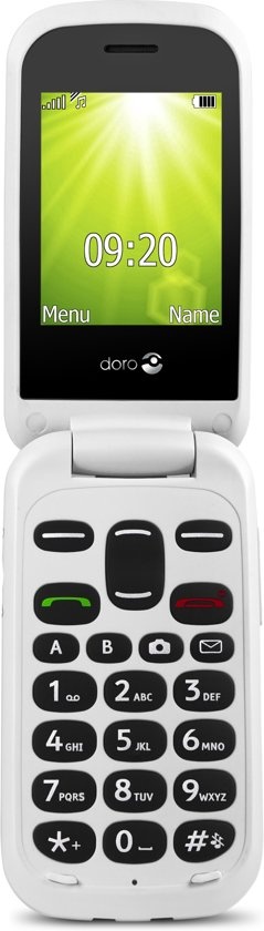 Doro 2424 Wit - Senioren telefoon