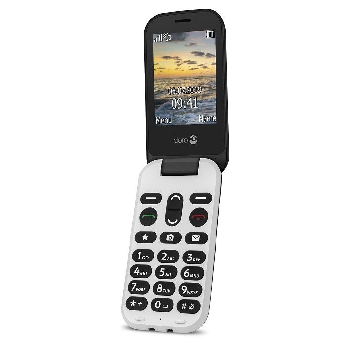 Doro 6060 Zwart - Senioren telefoon