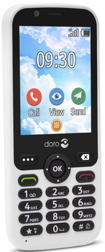 Doro 7010 Wit - Senioren telefoon