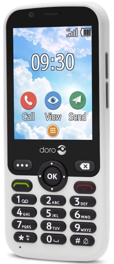 Doro 7010 Wit - Senioren telefoon