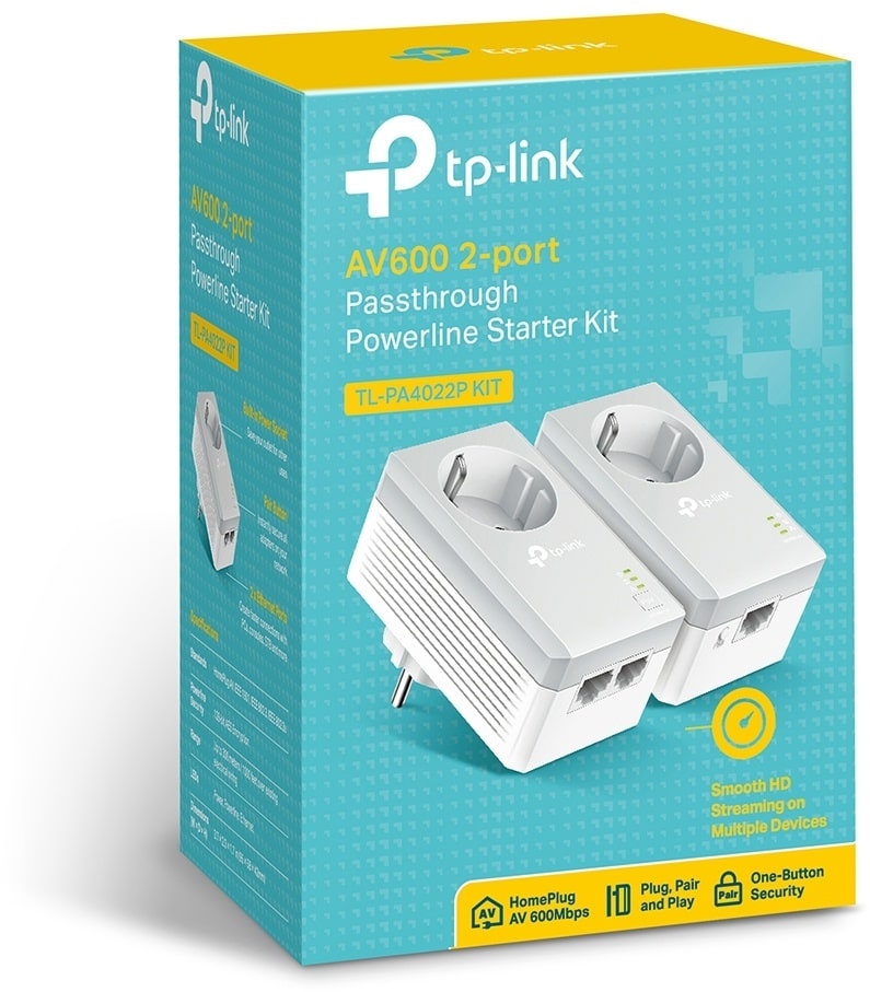 TP-Link AV600 (TL-PA4022PKIT) - Powerline adapter