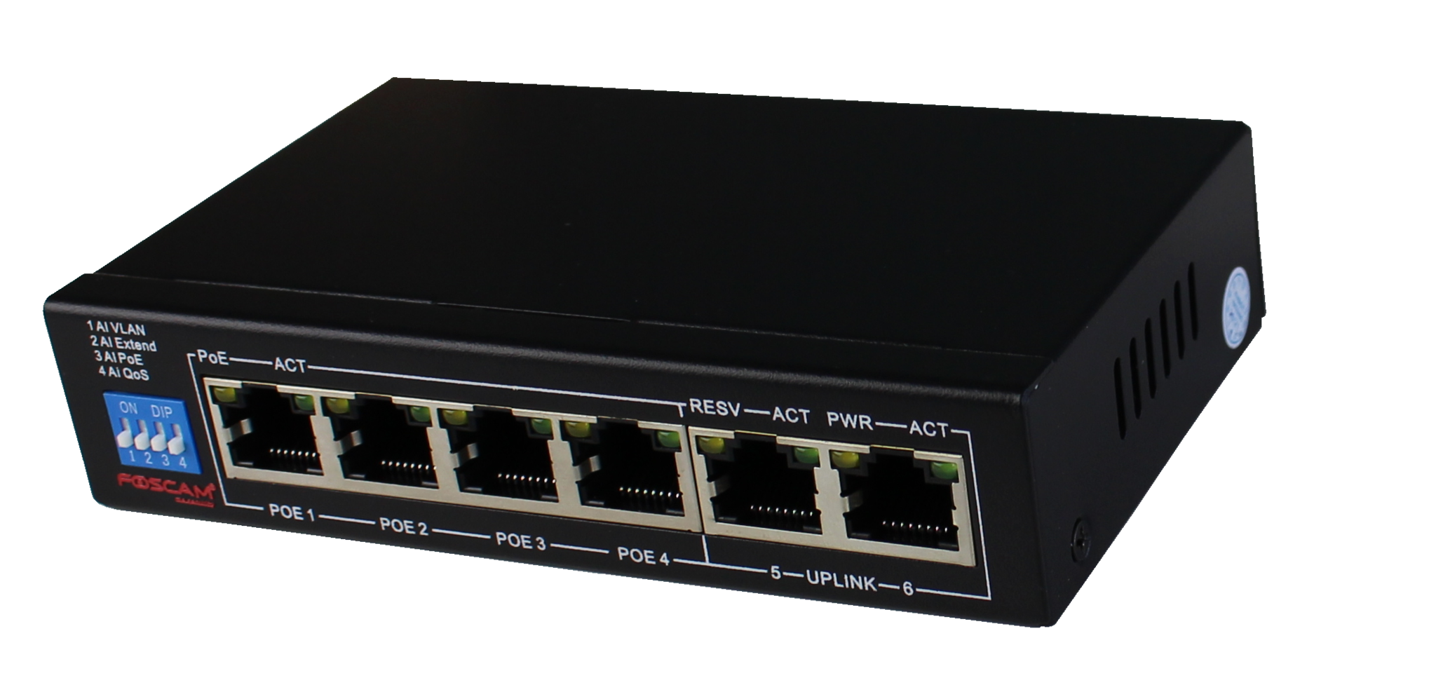 Foscam PS106G - Netwerk switch