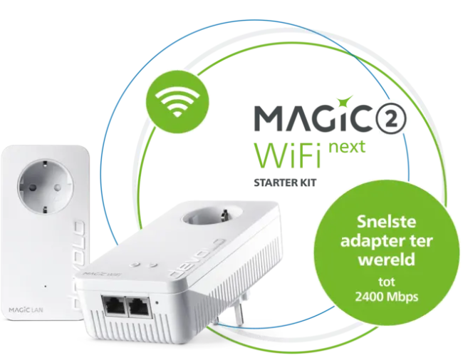 Devolo 8821 Magic 2 WiFi 6 Starter Kit (2 Pack) - Powerline adapter