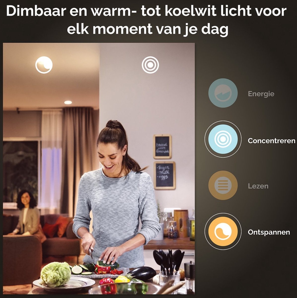 Philips Hue Starterkit E27 White Ambiance - Slimme lamp