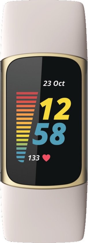 Fitbit Charge 5 Ivoorwit - Activity tracker