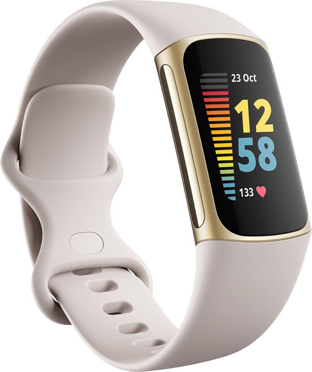 Fitbit Charge 5 Ivoorwit - Activity tracker