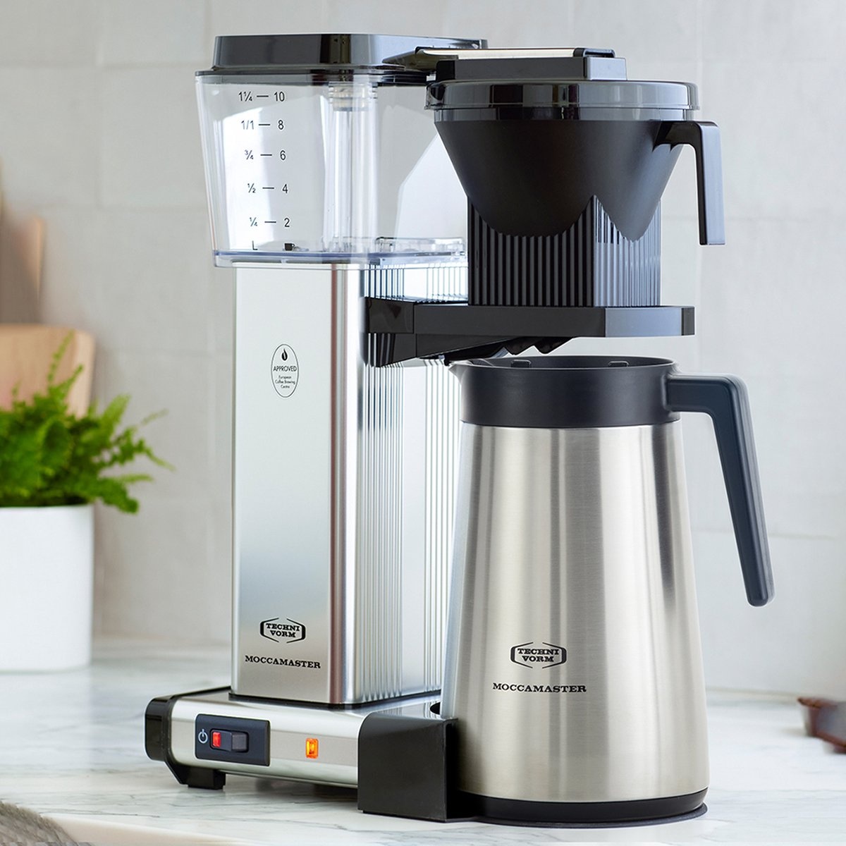 Moccamaster KBGT Polished Silver - Koffiezetapparaat
