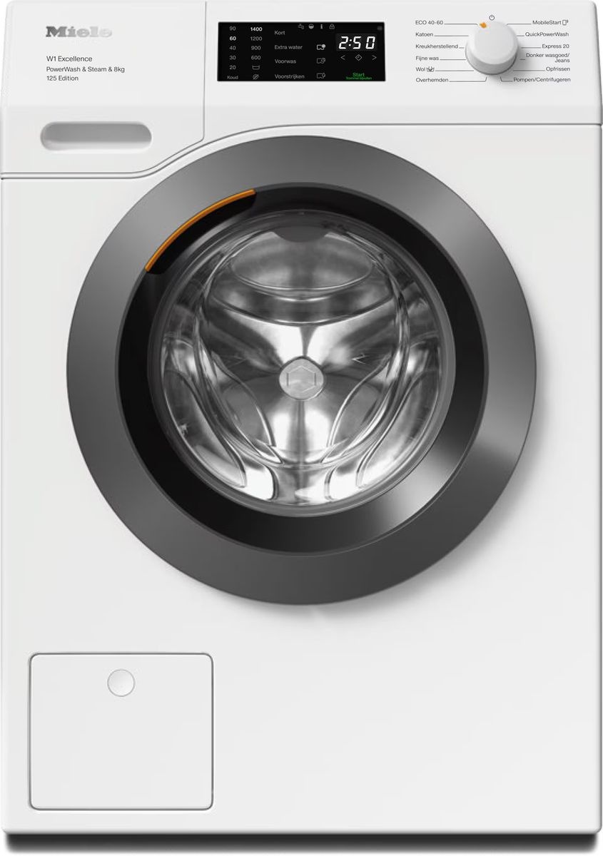 Miele WEC395 WPS Excellence PowerWash & SteamCare - Wasmachine