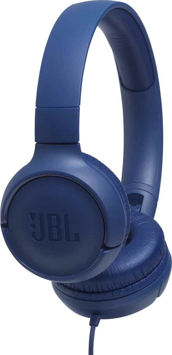 JBL Tune 500 Blauw - Draadloze koptelefoon
