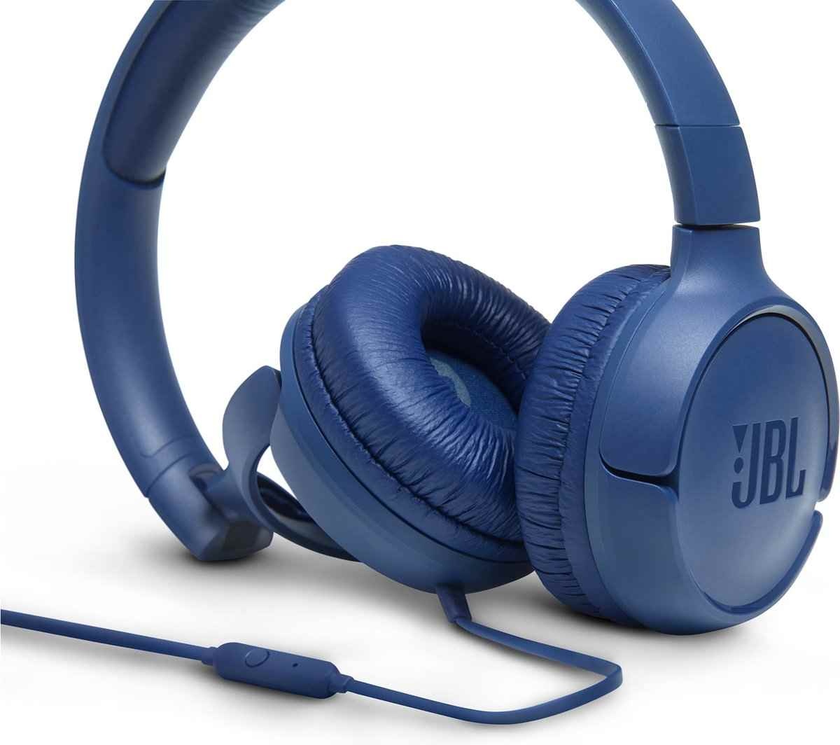 JBL Tune 500 Blauw - Draadloze koptelefoon