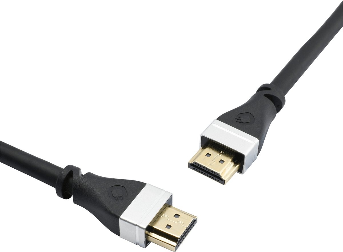Oehlbach D1C33100 SL Ultra-High-Speed HDMI 2.1 kabel 1M Zwart