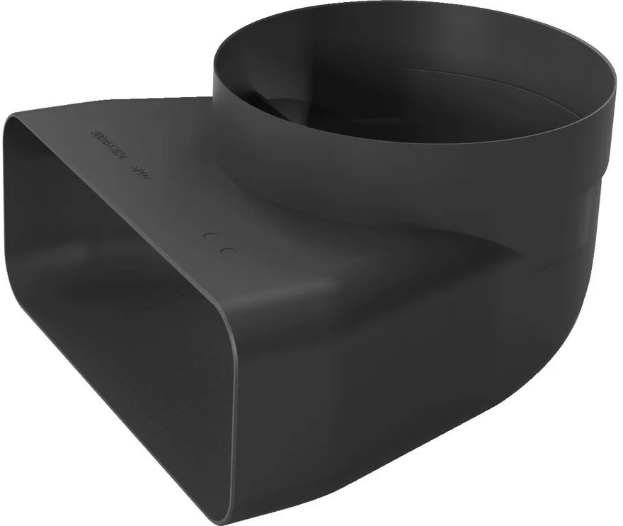Bosch HEZ9VDSI1 Verloopstuk ?150 mm 90° rond-vlak
