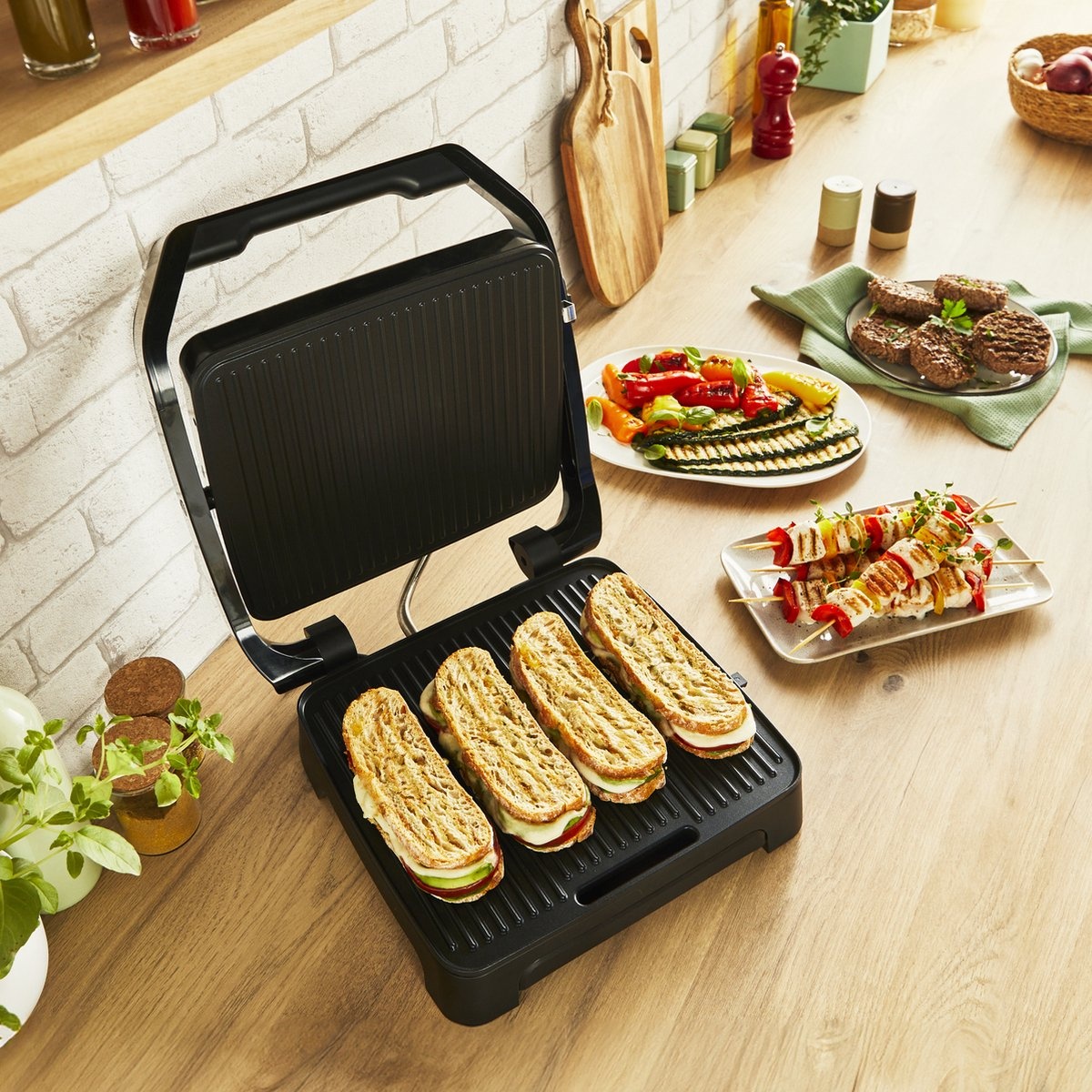 Tefal Inicio Classic Inox GC271D - Contactgrill