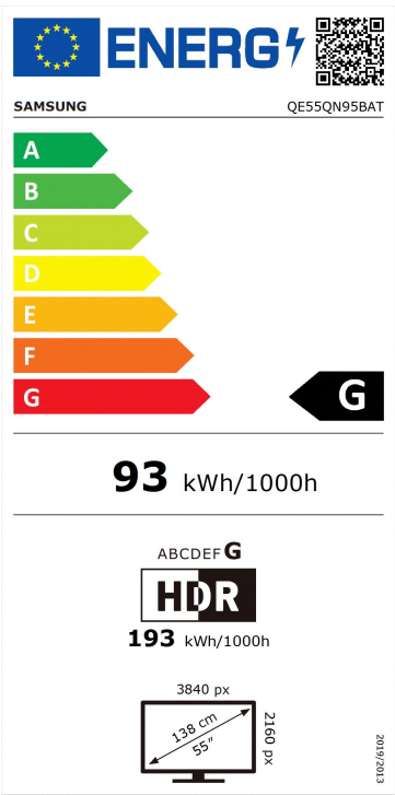 Samsung Neo QLED 4K 55QN95B (2022) - QLED TV