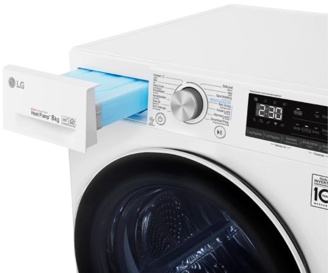 LG RC80V9AV4Q - Warmtepompdroger