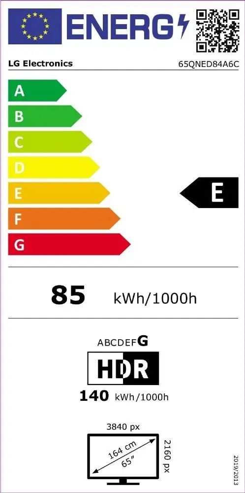 LG 65QNED84A6C (2025) - QNED TV