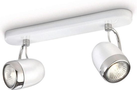 Philips 5648231PN Balsa 2-spots Wit