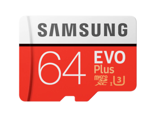 Samsung EVO Plus MicroSDXC 64GB - Micro SD kaart