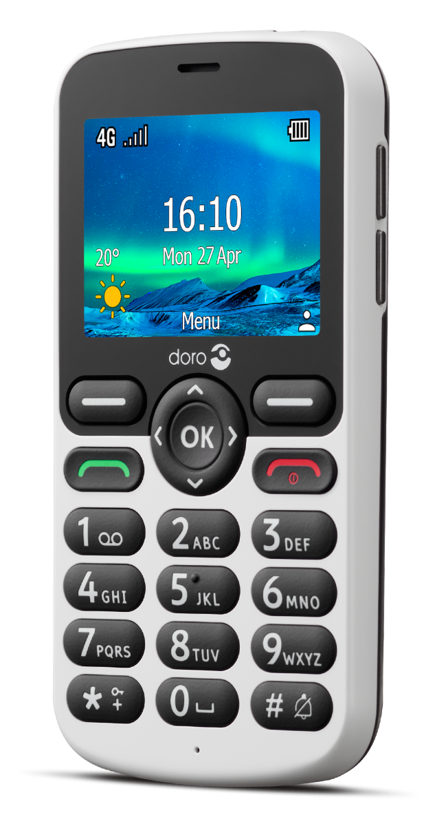 Doro 5860 Wit - Senioren telefoon