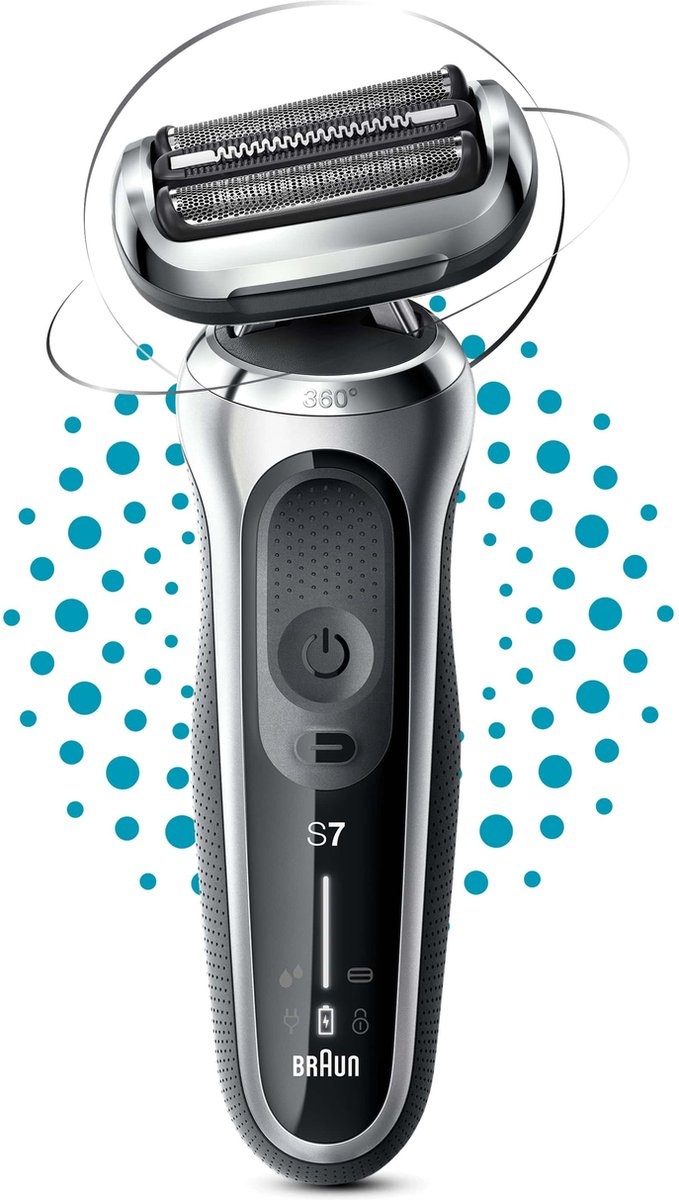 Braun Series 7 71-S1000s Wet & Dry Zilver - Scheerapparaat