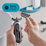 Braun Series 7 71-S1000s Wet & Dry Zilver - Scheerapparaat