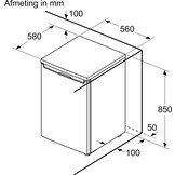Bosch KTL15NWEB - Tafelmodel koelkast