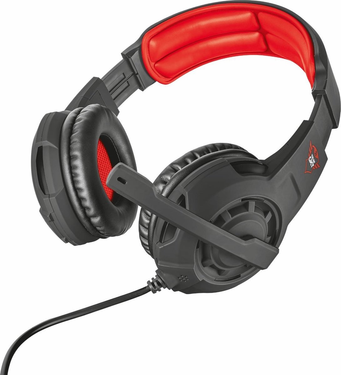 Trust GXT 310 Radius (Zwart/Rood) - Gaming headset
