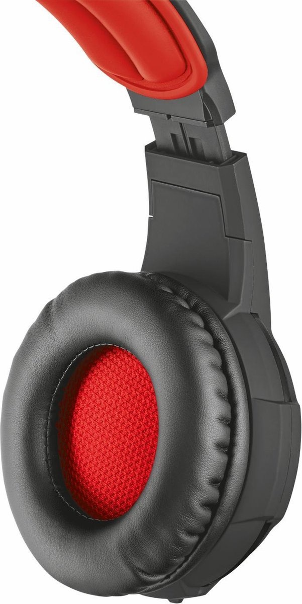 Trust GXT 310 Radius (Zwart/Rood) - Gaming headset